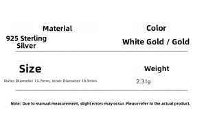 Spécifications de taille et matériau pour créoles croisées en argent 925 sterling