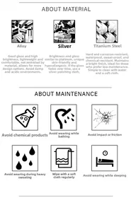 Guide for titanium steel cross necklace material properties and maintenance instructions