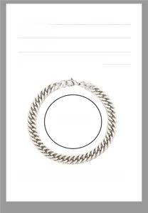 Polished silver Cuban link bracelet with lobster clasp, weight 32g and length 25cm
