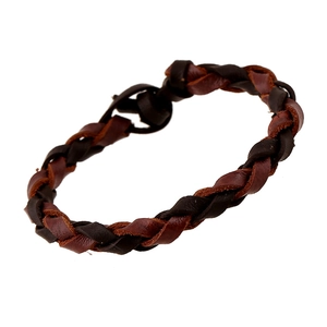 Bracciale In Pelle Di Vacchetta Intrecciata Retrò Con Ciondolo Segno Zodiacale In Lega Di Metallo Corda Di Canapa Stile Punk Vintage Per Uomo Donna