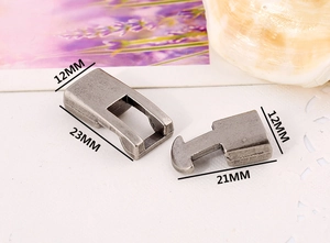 Antique silver metal toggle clasps for DIY jewelry making and leather bracelets
