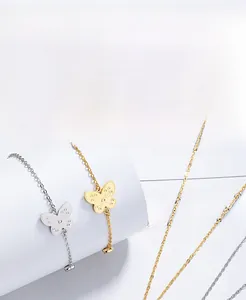 Detailed macro view of butterfly pendant in S925 sterling silver with thick plating