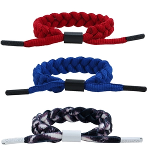 Punk Braided Bracelet Alloy Multi-layer Cord Hand Chain For Men Women Couple Adjustable Minimalist Trendy Fashion Jewelry Gift