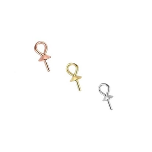 S925 sterling silver pearl settings in gold, rose gold and silver for DIY jewelry making