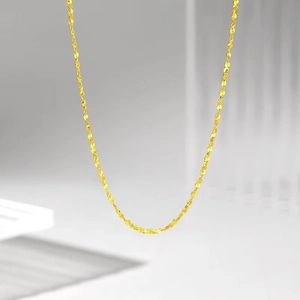 925 Sterling Silver Necklace For Women Dainty Gypsophila Chain Minimalist Fashion Clavicle Chain Jewelry Elegant Gift For Lady