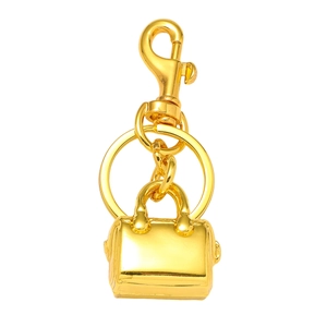 Porte-clés en Alliage de Zinc Mode Mini Sac à Main Pendentif Sac Boston Charme de Sac pour Femme Accessoire de Porte-clés Cadeau