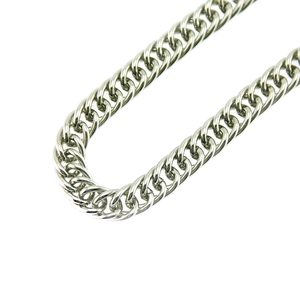 Polished silver mariner link pant chain for men, punk rock hip-hop jean accessory