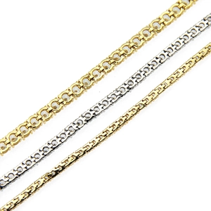 Hip hop tennis bracelets in gold and silver finish with cubic zirconia stone setting