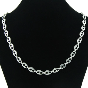Collana a Catena Con Fibbia a Naso di Maiale in Acciaio Inossidabile Minimalista Per Uomo Donna Hip Hop Streetwear Gioielli Lucidi