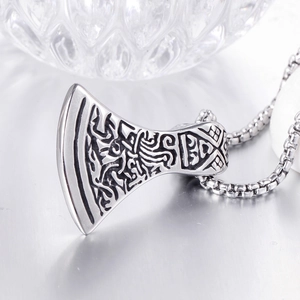 Collana da uomo con ciondolo a martello di Thor Mjölnir in acciaio inossidabile