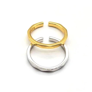 S925 Sterling Silver Rhombus Open Toe Ring Adjustable Geometric Minimalist Sexy Foot Jewelry For Women Girls Accessories