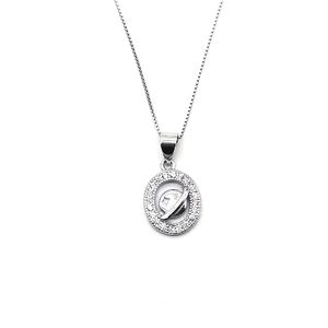 Minimalist 925 Sterling Silver Planet Pendant Necklace With Zirconia Inlaid Galaxy Theme Fashion Jewelry For Women Gift