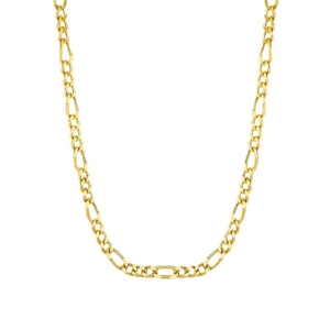 Collier Chaîne Figaro en Argent Sterling 925 pour Hommes Femmes Unisexe Tendance Géométrique Électroplaqué Or Argent Bijoux Cadeau