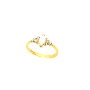 S925 Sterling Silver Gold Plated Marquise Opal Rhinestone Ring For Women Niche Design Fashion Jewelry Elegant Finger Ring