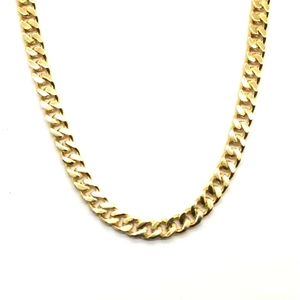 925 Sterling Silver Men Cuban Link Chain Necklace Hip Hop Personalized Geometric Chain For Men Women Gold Silver Plated Jewelry Gift