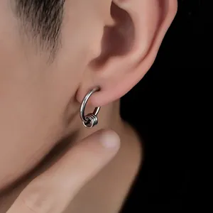 Minimalist Copper Circle Clip On Earrings For Men And Women Non Pierced Hoop Earrings Fashion Jewelry Accessory