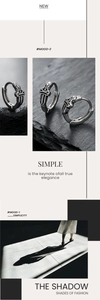 Detailed view of vintage silver dagger charm dangling from a textured industrial hoop earring