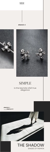 Gros plan de boucles d'oreilles croix gothique avec zircons et finition vintage