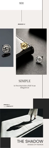 Detail of eagle relief stud earrings in gold and silver finish with coin edge texture