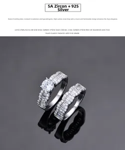 Macro detail of S925 silver wave rings set with 5A grade cubic zirconia on black base
