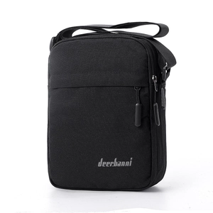 Men's Urban Minimalist Lightweight PU Leather Crossbody Bag Waterproof Single Shoulder Bag For Outdoor Travel Daily Use