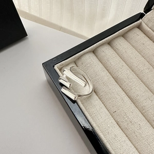 Minimalist S925 sterling silver multilayer geometric ring with modern architectural design