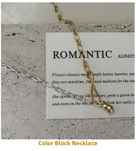 Close-up of S925 sterling silver contrast chain with S-hook and teardrop pendant