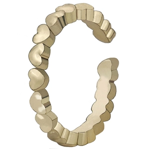 Bague Ouverte Réglable Simple Mode Enveloppement de Cœur pour Femme Élégante Bague de Doigt en Alliage Forme de Cœur