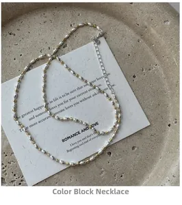 Detail of S925 sterling silver beads necklace with adjustable lobster clasp and tag