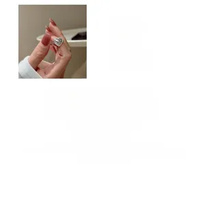 Detailed specs of S925 silver heart ring with weight and HK size 13-15 dimensions