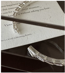 Macro detail of silver S925 snake bone bracelet showing articulated joints and clasp