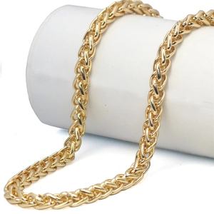 Hip Hop Uomo Placcato Oro 18k Acciaio Inossidabile Catena a Chiglia Drago Osso Collana Heavy Punk Rock Streetwear Gioielli