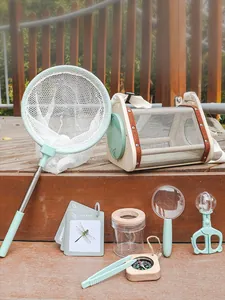 Educational wooden insect observation box and outdoor nature exploration tools for children
