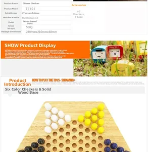 Makro-Detail von chinesischem Halma aus Gummiholz mit umweltfreundlicher Wasserlack-Lackierung