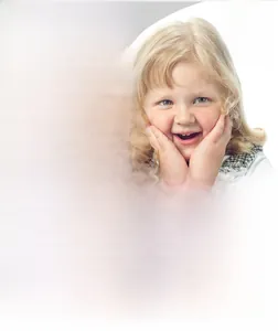 Close-up of high-elasticity hair ties for babies showing strong stretch and durability