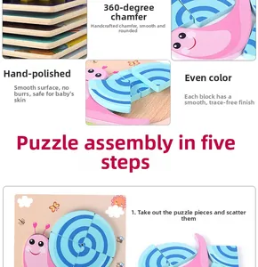 Detail showing 360-degree rounded edges and hand-polished snail wood puzzle texture