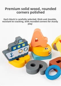 Detail of wooden alphabet blocks with rounded corners and smooth matte finish