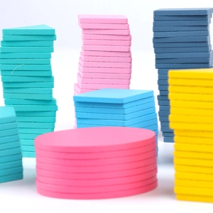 Creatieve 180-delige kleurrijke houten puzzel met geometrische vormen voor educatief spel