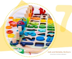 Detail showing smooth rounded edges and safe burr-free texture on wooden toy pieces