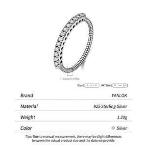 S925 sterling silver vintage band ring with sparkling pavé cubic zirconia at 45 degree angle