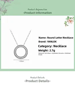 Macro view of 925 sterling silver necklace featuring synthetic zirconia and polishing