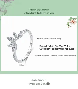 Détails de la bague couronne en argent S925 avec zircons de taille marquise