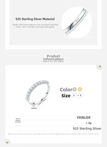 Detailed view of 925 sterling silver pearl ring with S925 hallmark and product specs
