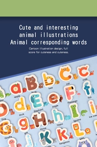 Close-up of wooden alphabet puzzle cards showing letter C with a cute cartoon cat illustration