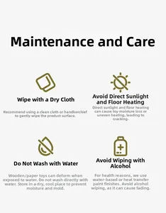 Maintenance guide for wooden Orff musical instruments with care and cleaning instructions