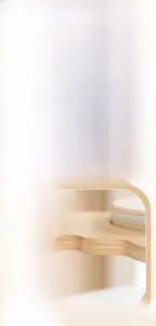 Detail of colorful steel xylophone keys and smooth polished wooden frame for kids