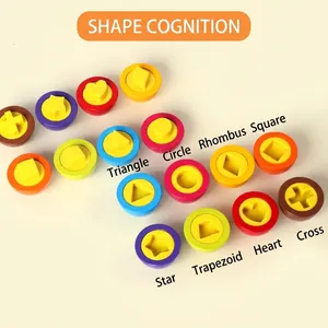Educational egg shape matching toy for kids featuring vibrant geometric sorting blocks