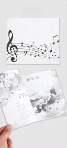 Pages détaillées du livre de chansons pour piano jouet avec paroles chinoises et notation chiffrée