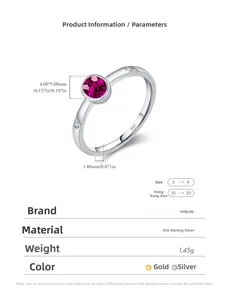 Detail of s925 silver ring featuring 4x5mm oval pink gemstone and round side diamonds