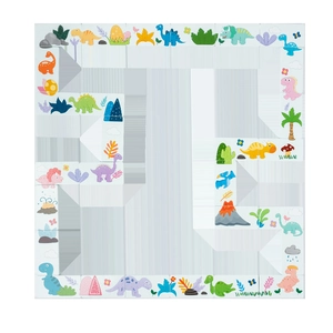 Dinosaur matching domino blocks for kids fine motor skills development toys